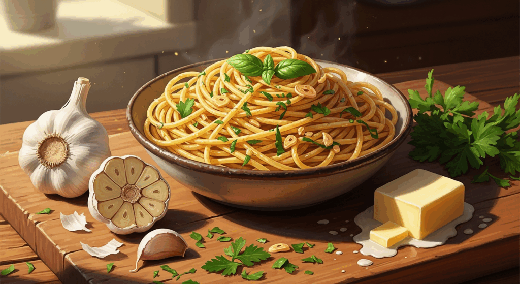 15-Minute Garlic Butter Pasta – Quick Weeknight Dinner