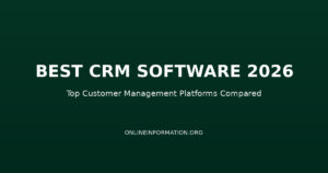 Best CRM Software 2026: Top 10 Customer Relationship Management Platforms Compared