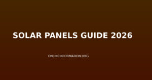 Solar Panels Guide 2026: Costs, Savings, Installation, Best Companies and Complete Buying Guide