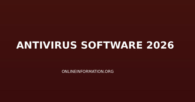 Best Antivirus Software 2026: Protection Comparison, Features and Complete Buying Guide